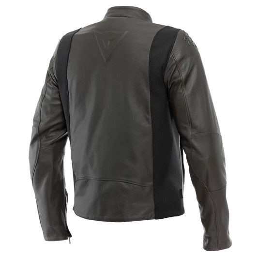 ISTRICE - GIACCA MOTO IN PELLE UOMO